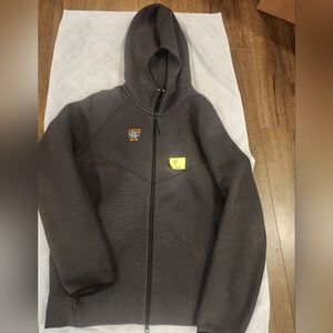 Lady Vols team issue, dark charcoal, size L, Nike full zip hooded jacket